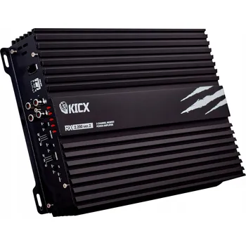 Hi-Fi Zesilovač KICX RX 2.200 ver.2 AUTO zesilovač 2kanálový 2x200/300W 1x600W RMS