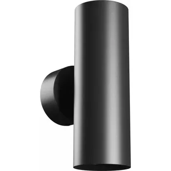 Nástěnné svítidlo SQUALLA VARIOSA TUBO 2XGU10 Nástěnné svítidlo 230V IP20 55X160X90MM ČERNÉ KULATÉ