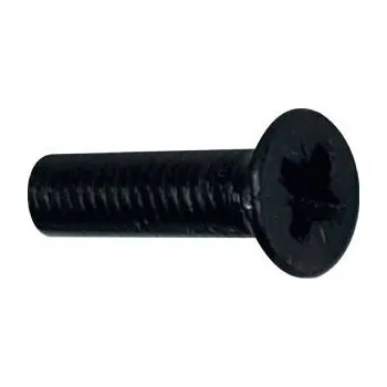 Spojovací materiál Šroub se zápustnou hlavou, M4 x 16, černý, 20ks