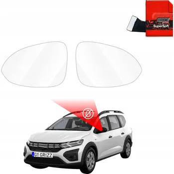 Polep vozidla Fólie proti dešti na zrcátka pro Dacia Jogger (2022-2025)