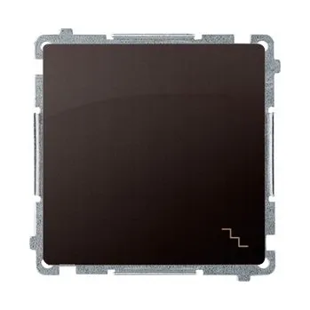 vypínač Schodišťový vypínač Klasik, Podomítkový Kontakt-simon odstíny hnědé BMW6/2.01/47