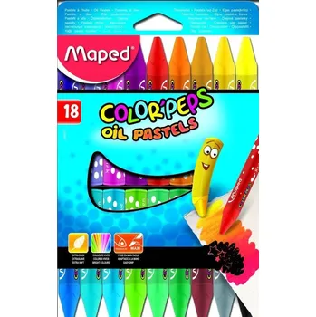 Kresba PASTELKY Maped OLEJOVÉ PASTELKY 18 ks