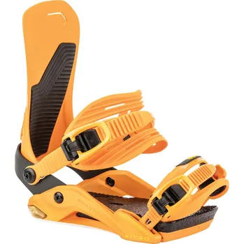 Vázání na snowboard Snowboardové vázání NITRO PHANTOM Orange Fade Velikost: M