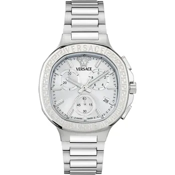 Hodinky Versace VEVCA0424 stříbrná SLV, vel. ONE SIZE