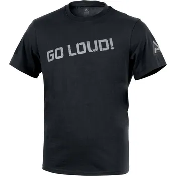 Pánské tričko Triko DIRECT ACTION GO LOUD ČERNÉ Triko DIRECT ACTION GO LOUD ČERNÉ vel. XXL