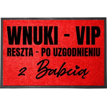 Hotová rohožka z plastu, PVC 60 x 40 cm