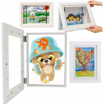 Obraz Rámeček na obrázky, kresby, fotografie, otevírací, pro děti, umělecký R15B