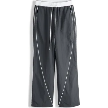 Dámské kalhoty GATE Široké kalhoty s kontrastním pasem 38 226-0064/85