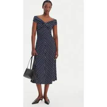 Dámská móda MICHAEL Michael Kors Každodenní šaty MR683GLKA7 Tmavomodrá Regular Fit L