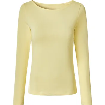 esmara® Dámské triko s dlouhými rukávy (žlutá, XS(32/34))