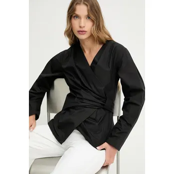 Pánská košile Bavlněná košile Answear.LAB ST.BL.1158.TOS černá 99X, vel. L