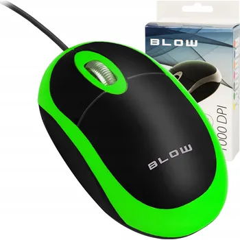 Myš Optická myš BLOW MP-20 USB zelená 76785