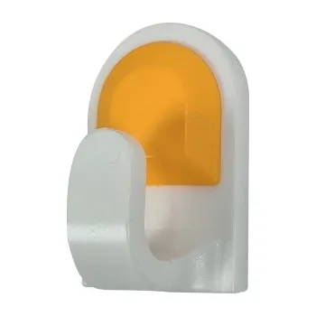 Věšák Háček samolepící QF typ 1952, žlutá, plast, 2ks