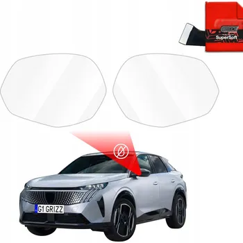 Polep vozidla Fólie proti dešti na zrcátka pro Peugeot 3008 (2025)