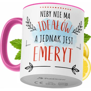 Hrnek Polidraw Hrnek Polidraw pro důchodce keramika 330 ml