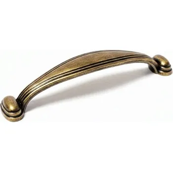 Nábytkové kování NÁBYTKOVÁ ÚCHYTKA RETRO DUR10 C-773 UR10 C-773 STARÉ ZLATO L-96