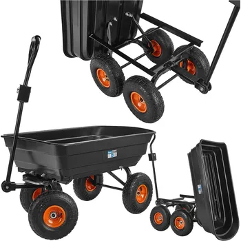 Zahradní vozík Geko Zahradní přepravní vozík 75 l (1)