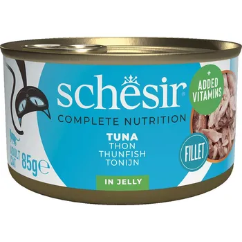 Krmivo pro kočku Schesir tuňák v želé - konzerva pro kočky 85 g NARAŽENÁ