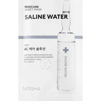 Pleťová maska Missha Mascure Saline Water Sheet Mask