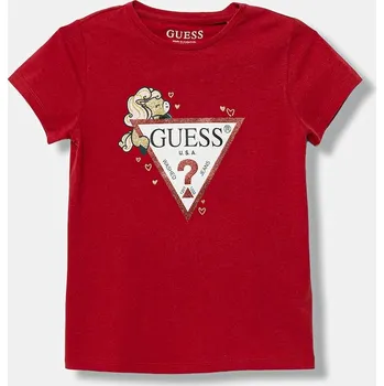 Pánské tričko Dětské tričko Guess K6RI09.K6YW4.PPY2 červená 33X, vel. 122-125
