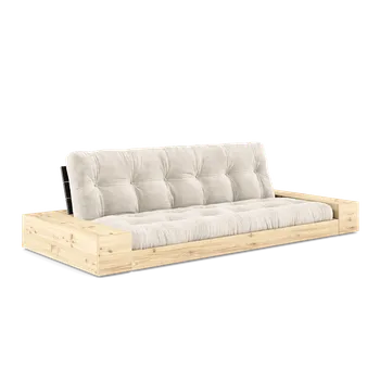 Pohovka KARUP Rozkládací pohovka BASE s postranním úložným prostorem světlá 244 cm