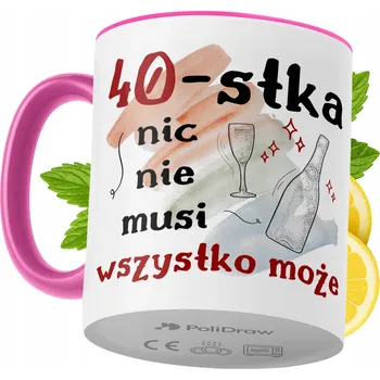 Hrnek Polidraw Hrnek Polidraw Narozeniny40 keramika 330 ml