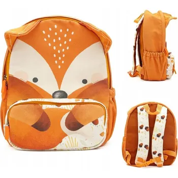 Městský batoh Vícekomorový Batoh SASSI pro předškoláky, pro chlapce a dívky, oranžový