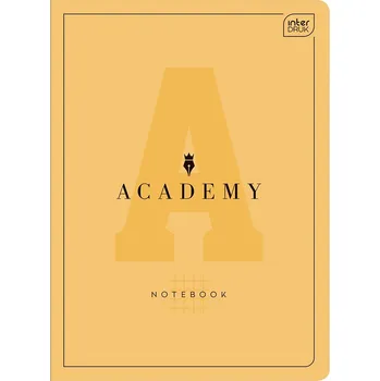 Sešit Sešit A4, 60 listů, čtvereček, 90g, ACADEMY Hybrid, Interdruk