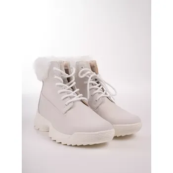 Dámská obuv Tamaris kotníkové, white, šněrovací