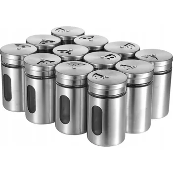 Sklenice MALÁ SKLENIČKA NA KOŘENÍ, 80 ML NÁDOBA NA KOŘENÍ, ZAVAŘOVACÍ SKLENICE NA KOŘENÍ