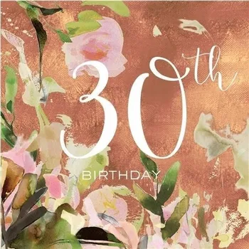 Obraz Přání čtverec s obálkou - 30. narozeniny - Museums & Galleries - kniha