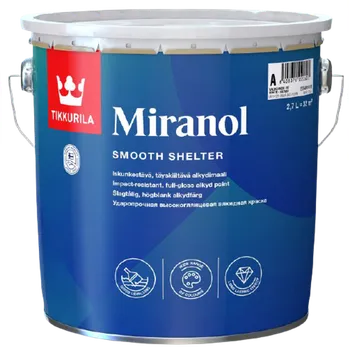 barva na zeď Tikkurila Odolná alkydová barva Miranol 3 L