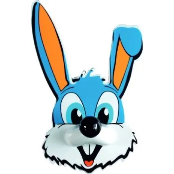 Věšák Háček samolepící QF typ 1920, králík, plast, 1ks