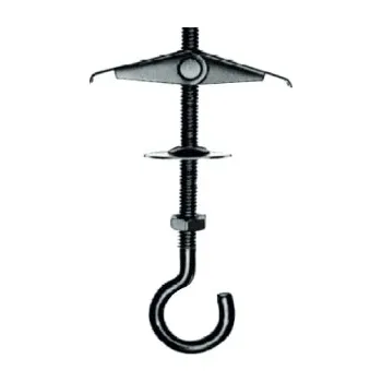 Hmoždinka Kovová hmoždinka sklopná M4x70 + hák, 2ks