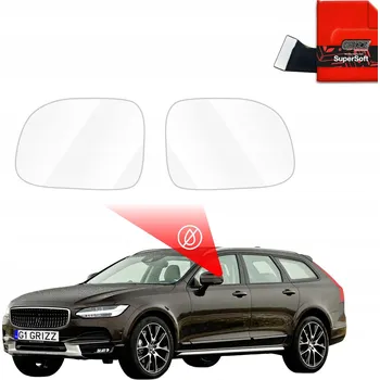 Polep vozidla Fólie proti dešti na zrcátka pro Volvo V90 Cross Country (2016-2020)
