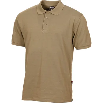 Pánská móda Polokošile s knoflíkovou légou COYOTE TAN Polokošile s knoflíkovou légou COYOTE TAN vel. XL