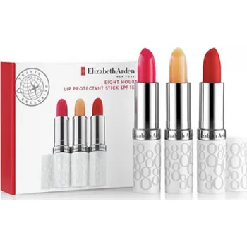 Kosmetická sada Dárková sada ochranných balzámů na rty Eight Hour Lip Set