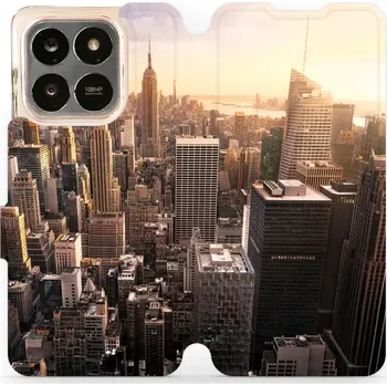Pouzdro na mobilní telefon Flipové pouzdro Mobiwear - Honor X7d - M138P New York (Knížkové flip pouzdro, obal, kryt na mobil Honor X7d - M138P New York, materiál Umělá kůže + TPU - ochrana 360°, stojánek, silikonová vanička, magnetické zavírání)