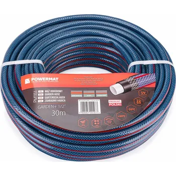 Zavlažování POWERMAT Zahradní hadice 1/2" 30m 4 vrstvy GARDEN+ PM1151