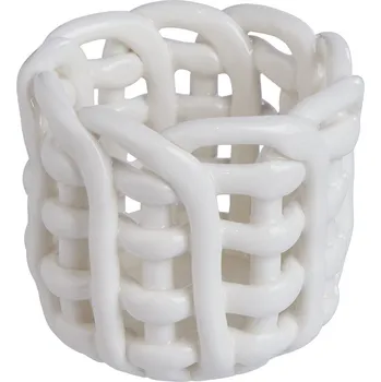 Svícen Butlers LITTLE CRAFT Svícen na čajovou svíčku 6 cm - bílá