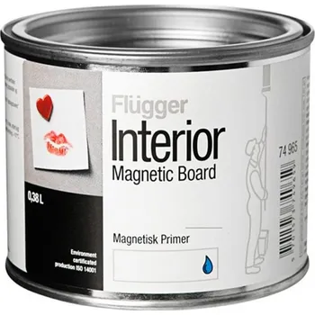 barva na zeď Flügger Magnetická barva Interior magnetic board 0,38 L
