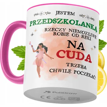 Hrnek Polidraw Hrnek Polidraw Pro Učitelku Mateřské Školy, keramika, 330 ml