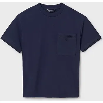 Oblečení a móda Dětské bavlněné tričko Mayoral 6004.7B.Junior.PPYA námořnická modř 59X, vel. 160