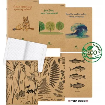 Sešit A4 s mřížkou TOP-2000, 60 listů