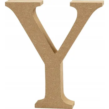 Obraz Písmeno Y z MDF, 8 cm