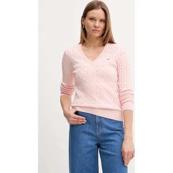 Dámský svetr Svetr Gant 4800101 růžová 30X, vel. XXS