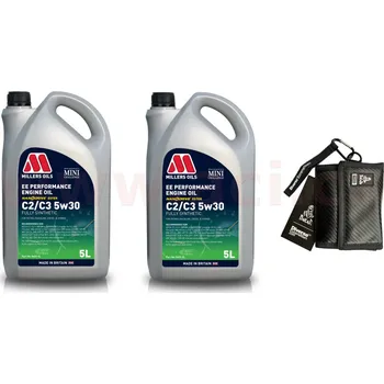 Motorový olej MILLERS OILS EE Performance C2/C3 5w30 (sada 5l + 5l + peněženka)