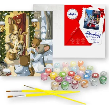 Malování podle čísel – Kouzlo vánočních koled 40 x 50 cm