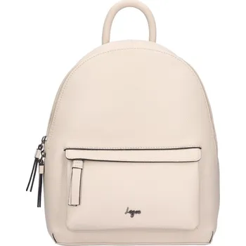 Městský batoh Lagen dámský kožený batoh světle béžový LG 187 OFF-WHITE