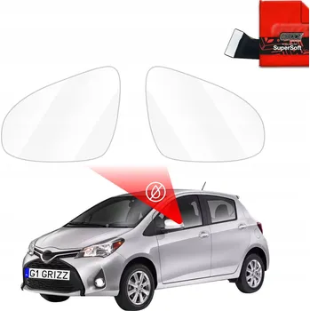 Polep vozidla Fólie proti dešti na zrcátka pro Toyota Yaris (2011-2020)